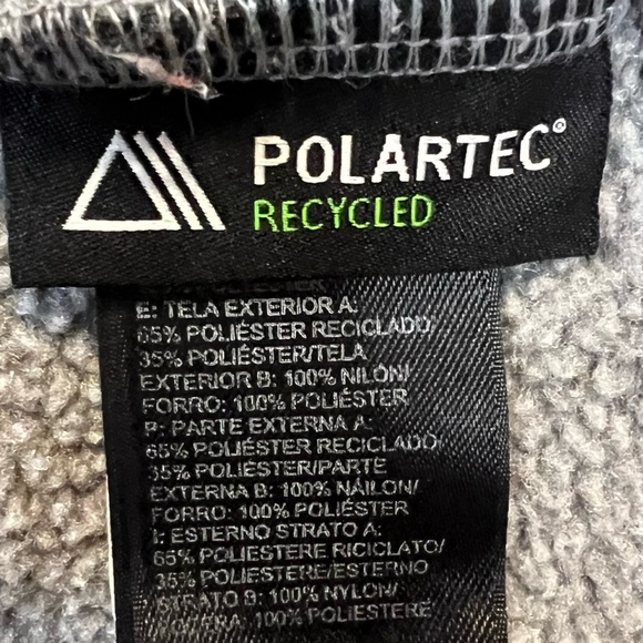 The North Face Women’s Polartec Recycled Fleece Jacket Gray Size Small - Picture 8 of 13